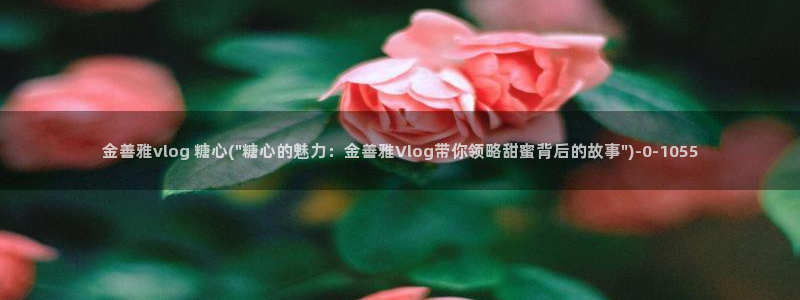 糖心vlog破解vip：金善雅vlog 糖心(\