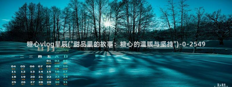 糖心vlog小二